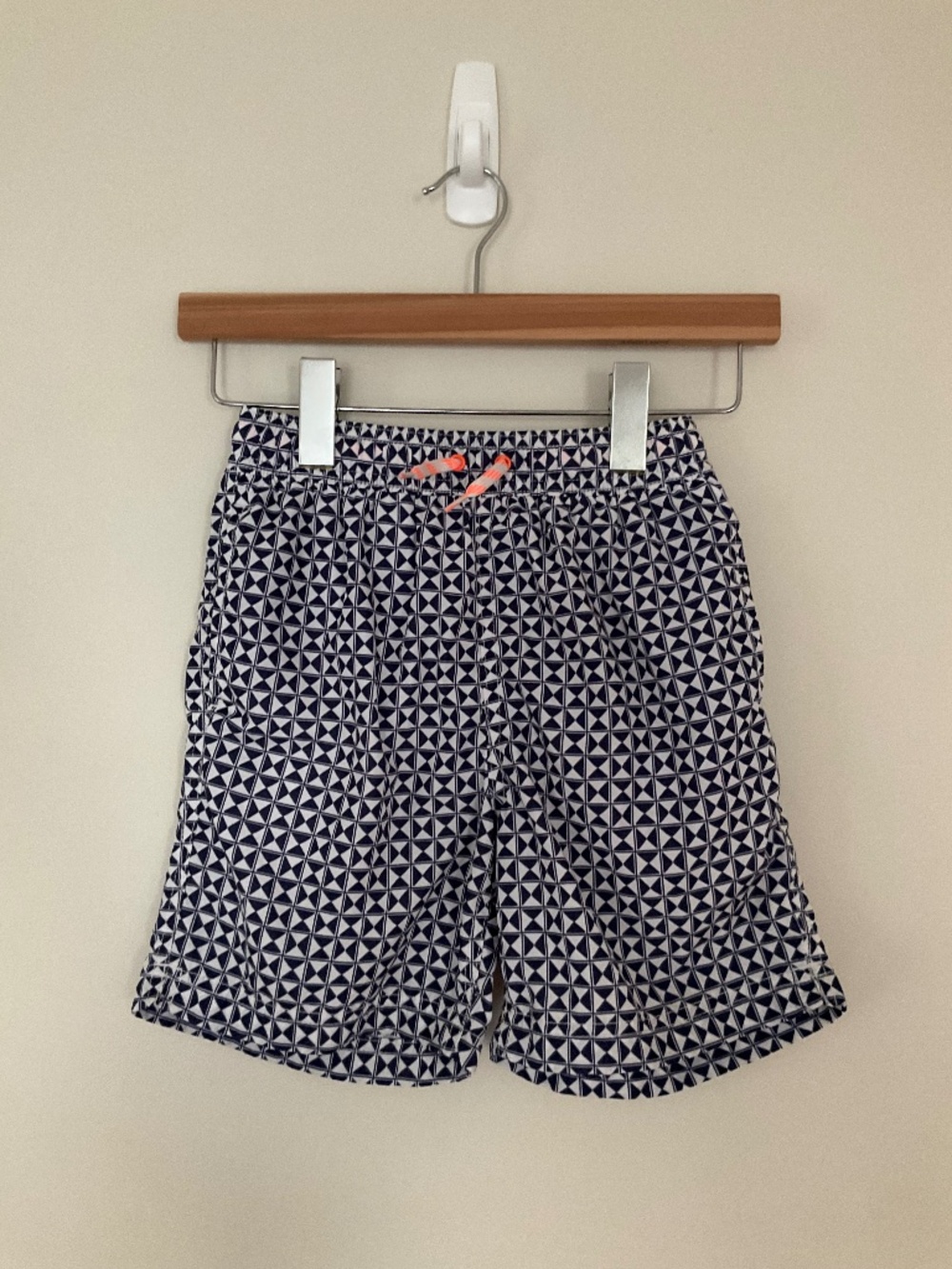 J. Crew Crewcuts Boys' Printed Swim Trunk with UPF 50  Lined Size 8